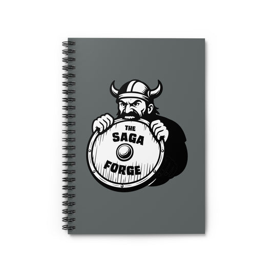 "The Saga Forge" Ruled Journal